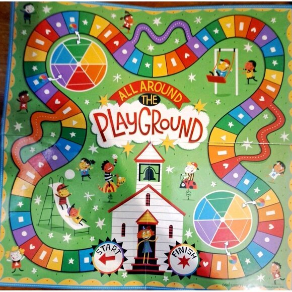 All Around The Playground Board Game Ages 3+ Up to 4 Players - Picture 3 of 11